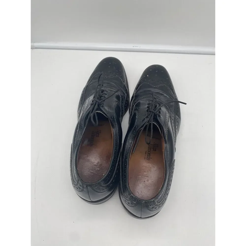 Allen Edmonds McAllister Wingtip Oxford Black Leather‎ Mens Dress Shoes 10.5 C